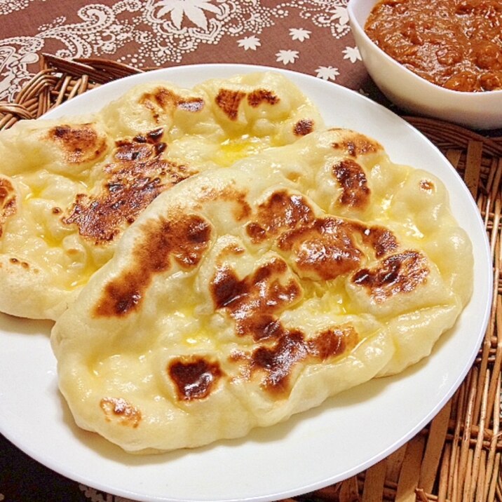 ヨーグルト入り☆もっちり!むっちり!絶品ナン